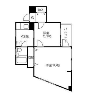 東京都文京区本郷３丁目 賃貸マンション 2K